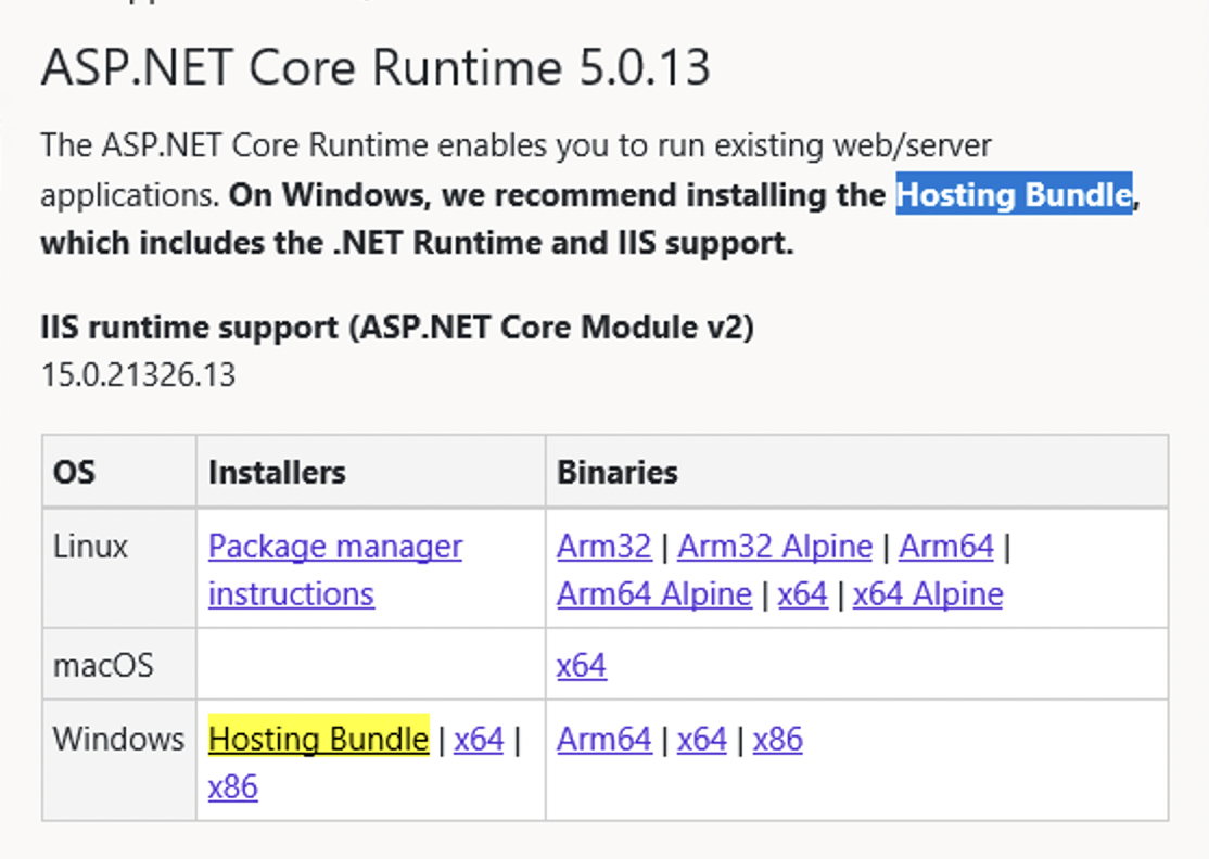 .NET Core Runtime